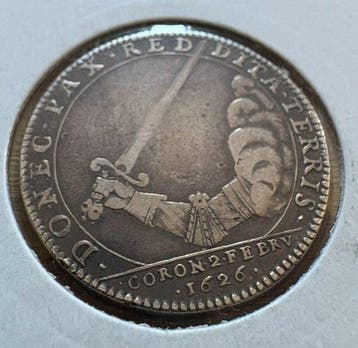 Engeland. Charles I, Coronation 1626, the official silver