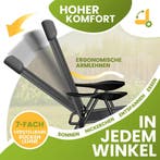 2x tuinstoel - weerbestendig - stabiel en verstelbaar -, Verzenden, Nieuw