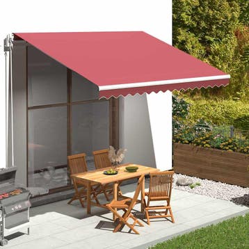 vidaXL Vervangingsdoek voor luifel 400x350 cm polyester, Verzenden