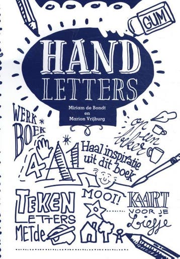 Handletters, werk- en inspiratieboek 9789085165552, Verzenden, Miriam de Bondt