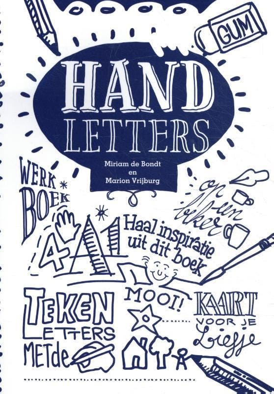 Handletters, werk- en inspiratieboek 9789085165552, Boeken, Hobby en Vrije tijd, Gelezen, Verzenden