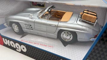 Bburago 1:18 - Voiture miniature - Mercedes Benz 300 SL, Nieuw