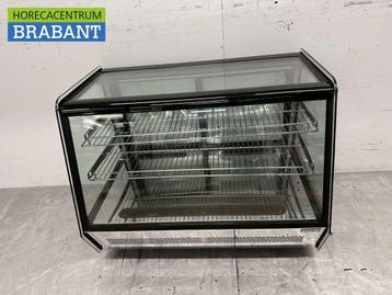 Vitrine réfrigérée de luxe HCB pour pâtisseries, 160 litres,, Verzenden