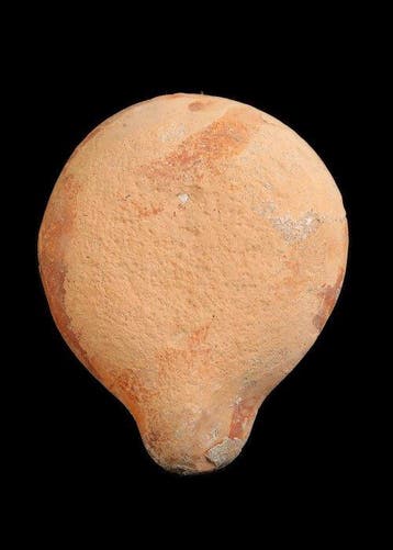 Oud-Romeins Terracotta Olie-lamp met Helios (Zonder