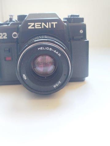 Zenit 122 + Helios 44M Analoge camera, Nieuw