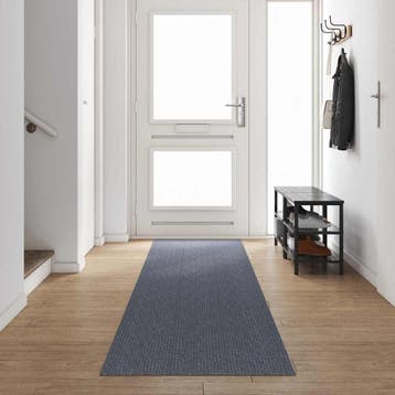 vidaXL Tapijt Loper Lichtgrijs 80 x 500 cm Stof, Verzenden