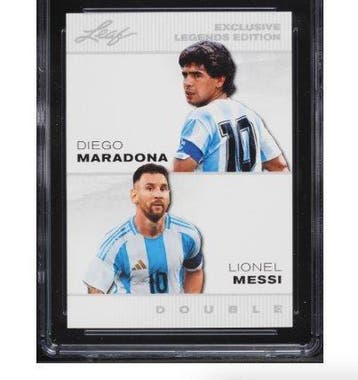 2025 Leaf Lionel Messi / Diego Maradona Special Release
