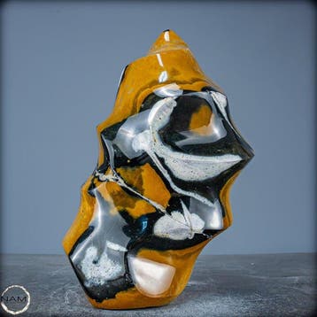 Natuurlijke jaspis-chalcedoon Vlam- 3215.12 g
