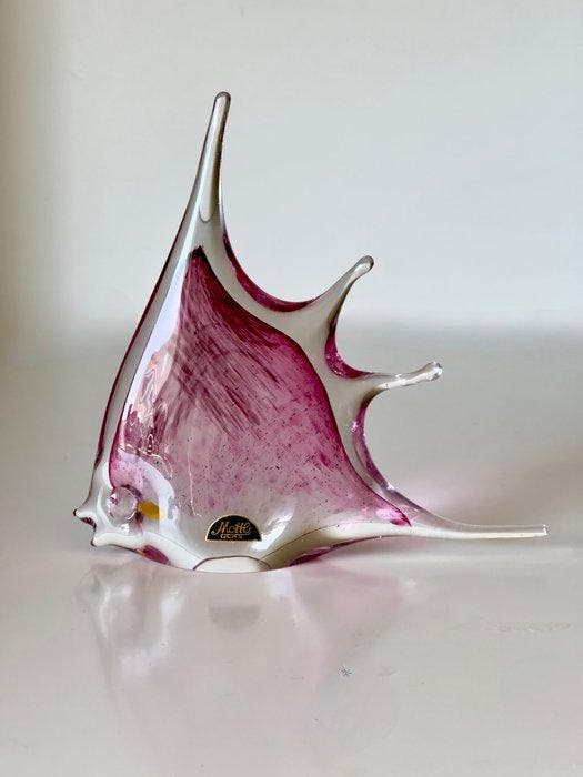 Motte Glas - Presse-papiers - Murano Style - Lune/Main verre, Antiek en Kunst, Antiek | Meubels | Stoelen en Sofa's
