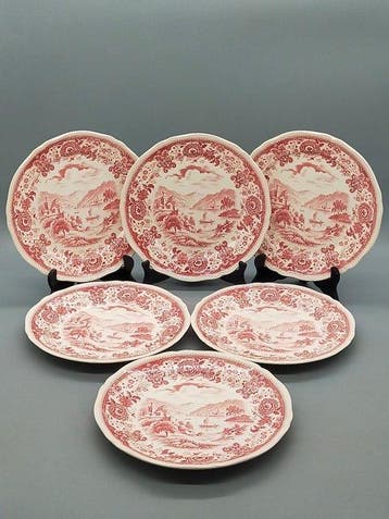 Villeroy & Boch - Eetservies - Burgenland Speiseteller – Rot