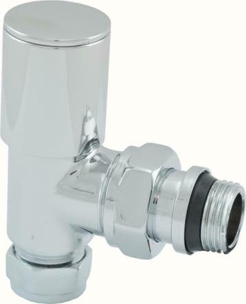 Sanifun luxe radiatorventiel 1/2 inch met knel aansluiting 1, Nieuw, Overige typen