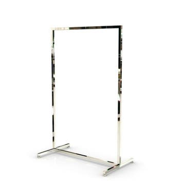 *TIP*  Solo Hoog model chroom Italiaans design kledingrek 9, Ophalen of Verzenden