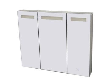 Aluma luxe spiegelkast incl. LED verlichting100x80cm, Huis en Inrichting, Woonaccessoires | Spiegels, Ophalen of Verzenden, Nieuw