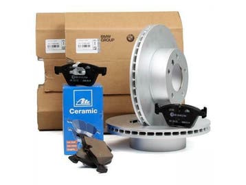 ORIGINELE remschijven van BMW + ATE CERAMIC-elektroden E81 E, Ophalen of Verzenden