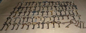 84 Eisen Möbel Schlüssel Tor Türschlüssel Big Key Cle