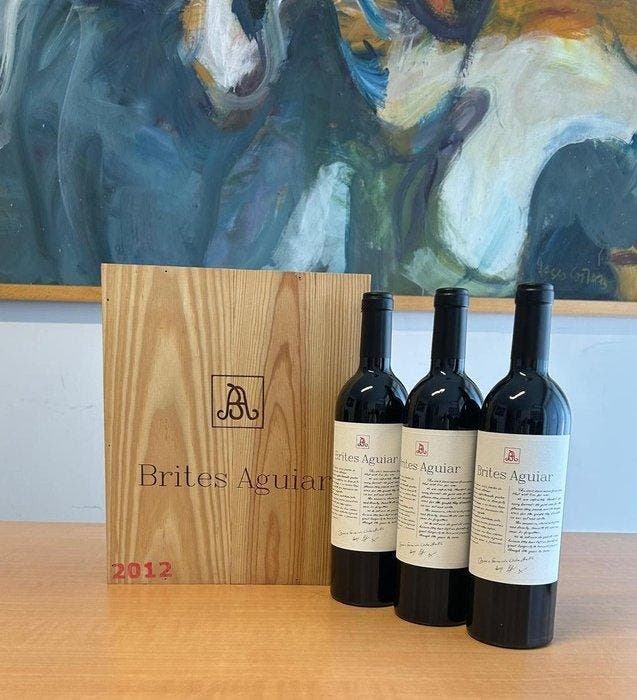 2012 Brites Aguiar - Douro DOC - 3 Fles (0,75 liter), Verzamelen, Wijnen