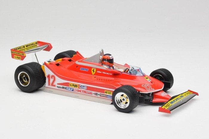 Bburago 1:18 - Model raceauto - Ferrari 312 T4 #12 GP USA, Hobby en Vrije tijd, Modelauto's | 1:5 tot 1:12