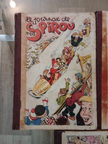 Spirou (magazine) - Recueils N°13 au N°15 + N°17 + N°18 - 5, Boeken, Nieuw