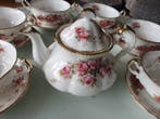 Paragon - Theeservies (7) - Elizabeth Rose - Porselein -, Antiek en Kunst
