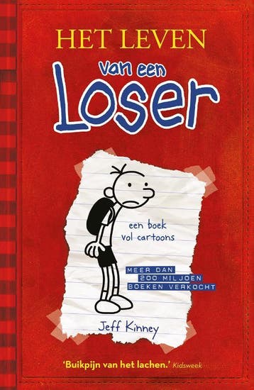 Het leven van een Loser / Het leven van een Loser / 1, Verzenden, Zo goed als nieuw, Jeff Kinney