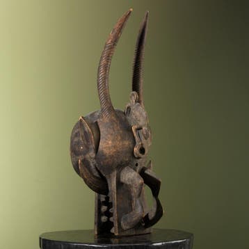 Afrikaans Masker Firespitter Mask, Verzamelen, Ophalen of Verzenden, Nieuw, Wild dier, Opgezet dier