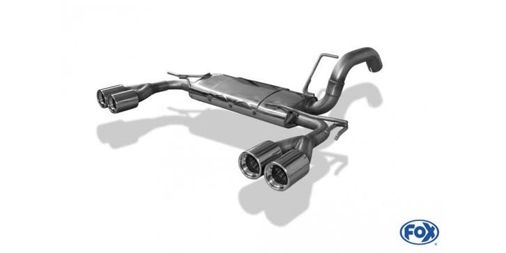 FOX Mitsubishi Colt - Z30/ CZ3/ CZT - 3-deurs / Smart Fourfo, Autos : Pièces & Accessoires, Systèmes d'échappement, Envoi