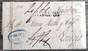 Spanje 1815/1852 - Spaanse Voorzegelbrieven Selectie, Gestempeld