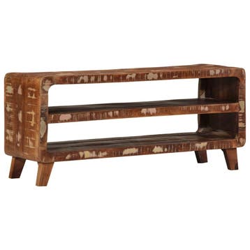 vidaXL Tv-meubel 105x46x32 cm massief gerecycled hout, Verzenden, Nieuw