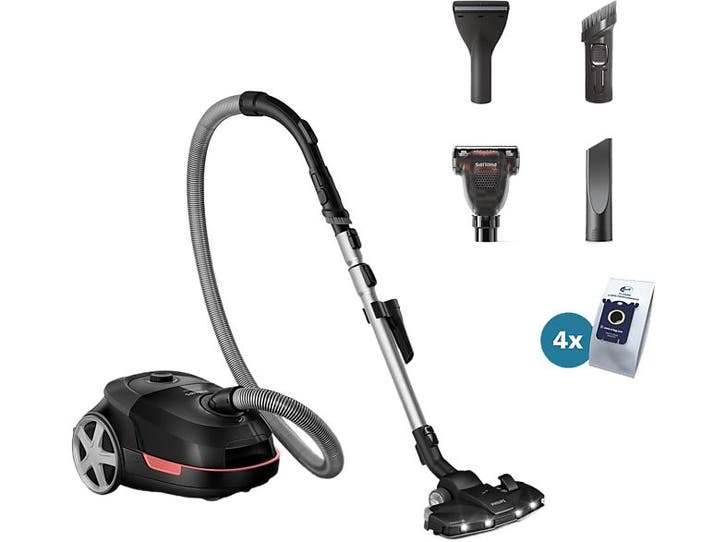 Philips -  Stofzuiger  - Zwart, Elektronische apparatuur, Stofzuigers, Nieuw, Reservoir, Minder dan 1200 watt, Verzenden