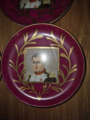 Drinkservies (6) - Porselein - Napoleon porseleine sierb