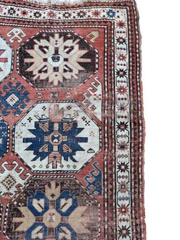 Kazak - Vloerkleed - 194 cm - 122 cm - Kazak antiek - art, Huis en Inrichting, Nieuw