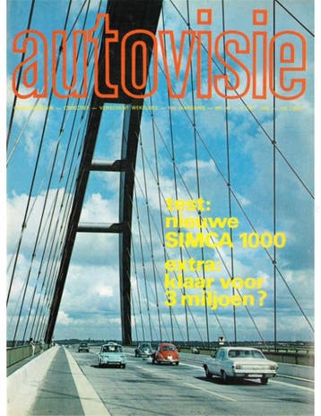 1968 AUTOVISIE MAGAZINE 40 NEDERLANDS, Ophalen of Verzenden, Nieuw
