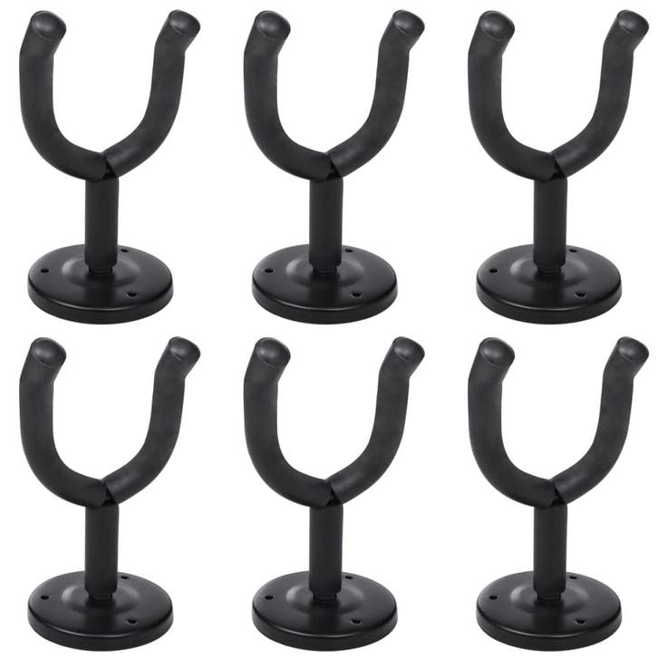 vidaXL Gitaar wandhouder (6 stuks), Musique & Instruments, Musiques & Instruments Autre, Envoi