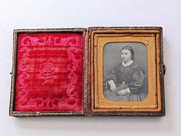 Collectie van memorabilia - historische foto