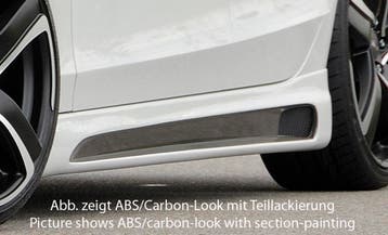 Rieger side skirt | A4 (B8/B81): 11.07- - Lim., Avant    A4, Verzenden