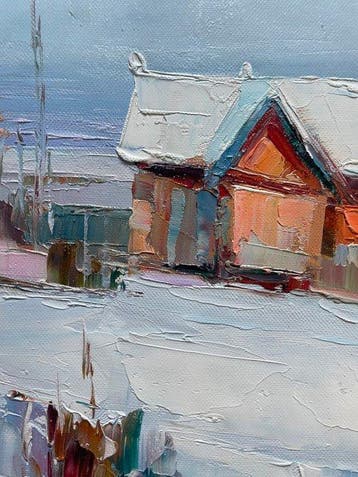 Andrea Loria (1963) - Inverno sul mare