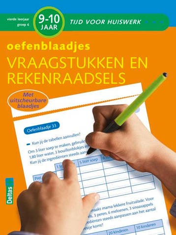 Oefenblaadjes Vraagstukken en rekenraadsels 9-10 jr / Tijd, Verzenden, Gelezen, Kathleen Carlier