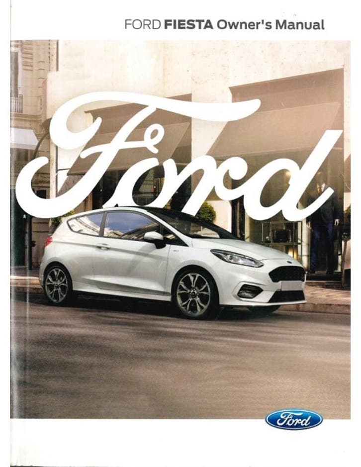 2017  FORD FIESTA INSTRUCTIEBOEKJE ENGELS, Auto diversen, Handleidingen en Instructieboekjes, Ophalen of Verzenden