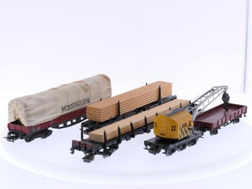 Schaal H0 Märklin 4475, 4512, 4663 en 4671 set van 4 goed.., Ophalen of Verzenden, Overige typen