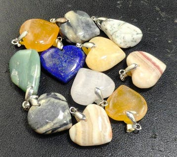Edelstenen en Kristallen - Toermalijnkwarts, Jade, Calciet,, Verzamelen