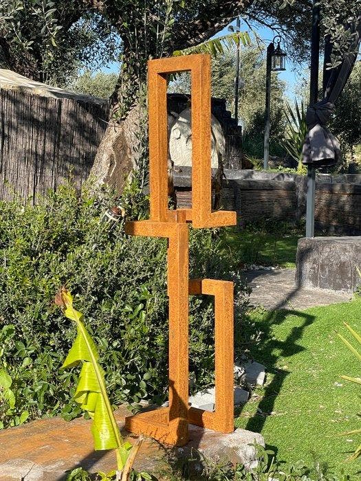 Ana Lucia B.M - Sculpture Corten - XL, Antiquités & Art, Art | Objets design