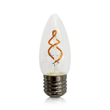 LED - filament - | - e27 - | - kaars - | - dimbaar - | - cl, Verzenden, Nieuw