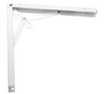 AMIG Plankdrager opvouwbaar 400x400 mm wit, Huis en Inrichting, Nieuw