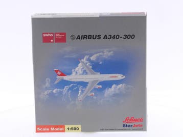 Schaal 1:500 Schuco/Star Jets 355 7556 Swiss Int. Air Lin..., Ophalen of Verzenden