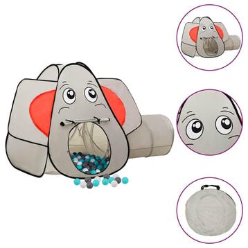 vidaXL Kinderspeeltent met 250 ballen olifant 174x86x101 cm, Verzenden