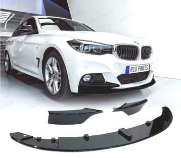SPOILER LAME PARE-CHOCS BMW F34 13-19 LOOK M NOIR BRILLANT, Verzenden