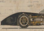 Kleury.art - Da Vincis Lost Projects:1989 Batmobile” by