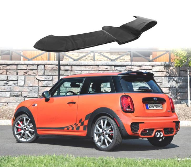 AILERON TOIT MINI COOPER S F56 14-24 NOIR BRILLANT, Autos : Pièces & Accessoires, Carrosserie & Tôlerie, Envoi
