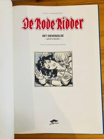 De Rode Ridder - Het dievengilde - Artists edition - Luxe, Nieuw