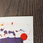 Sam Francis (1923-1994) - Where My Red Tomato, from 1¢ Life